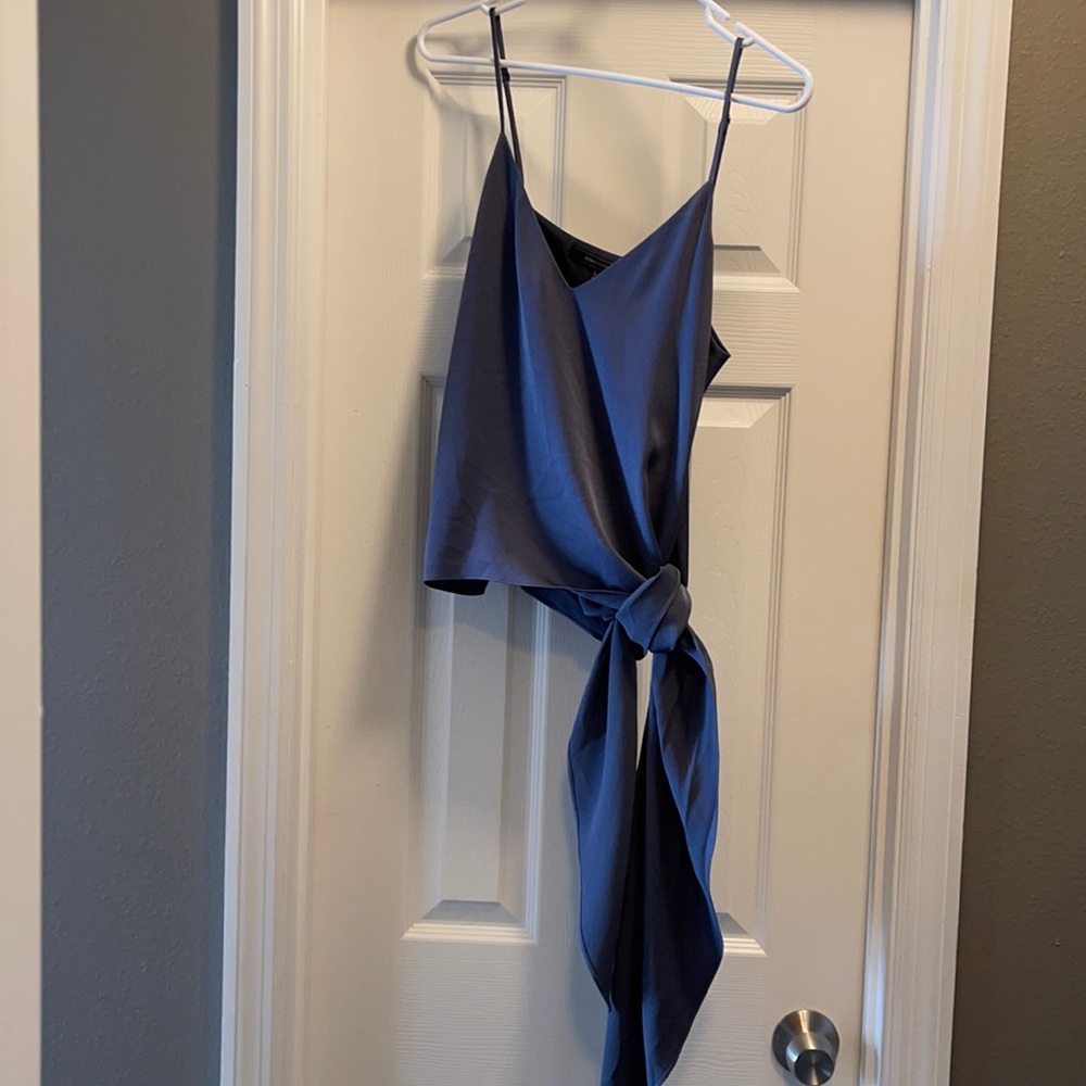 BCBG maxazria spaghetti strap top